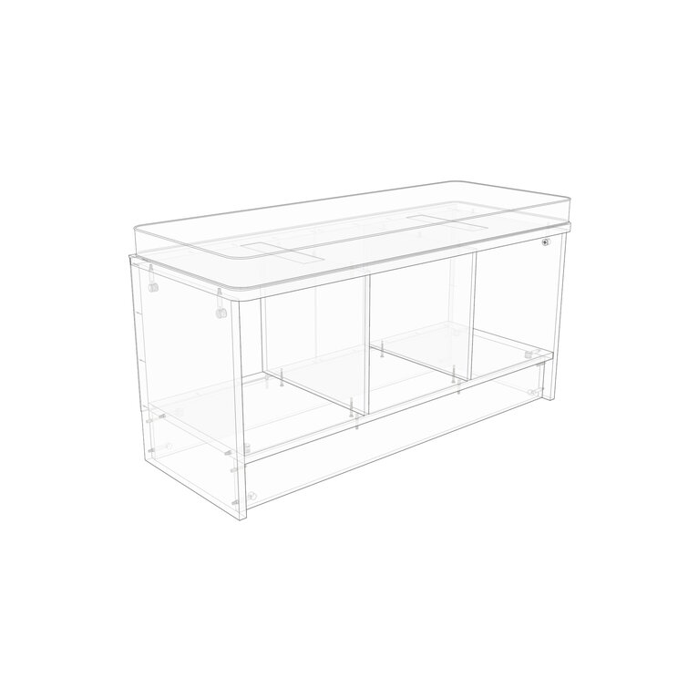 Org 3 cube on sale storage bench